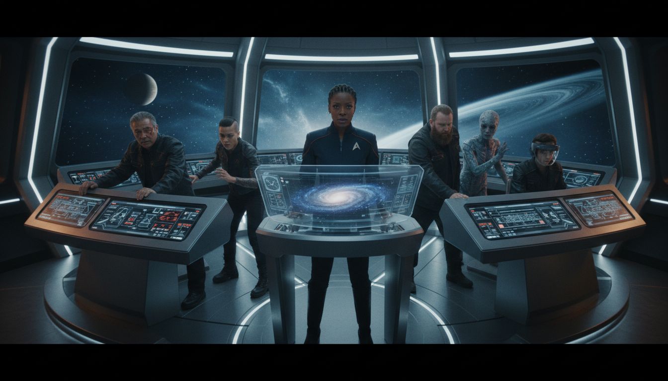 Preview of Sci-Fi Bridge Crew