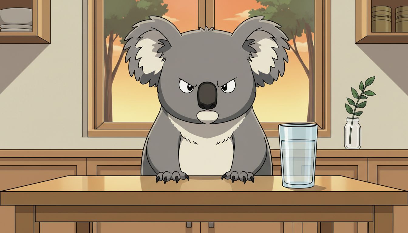 Preview of Anime Koala Stare-Down